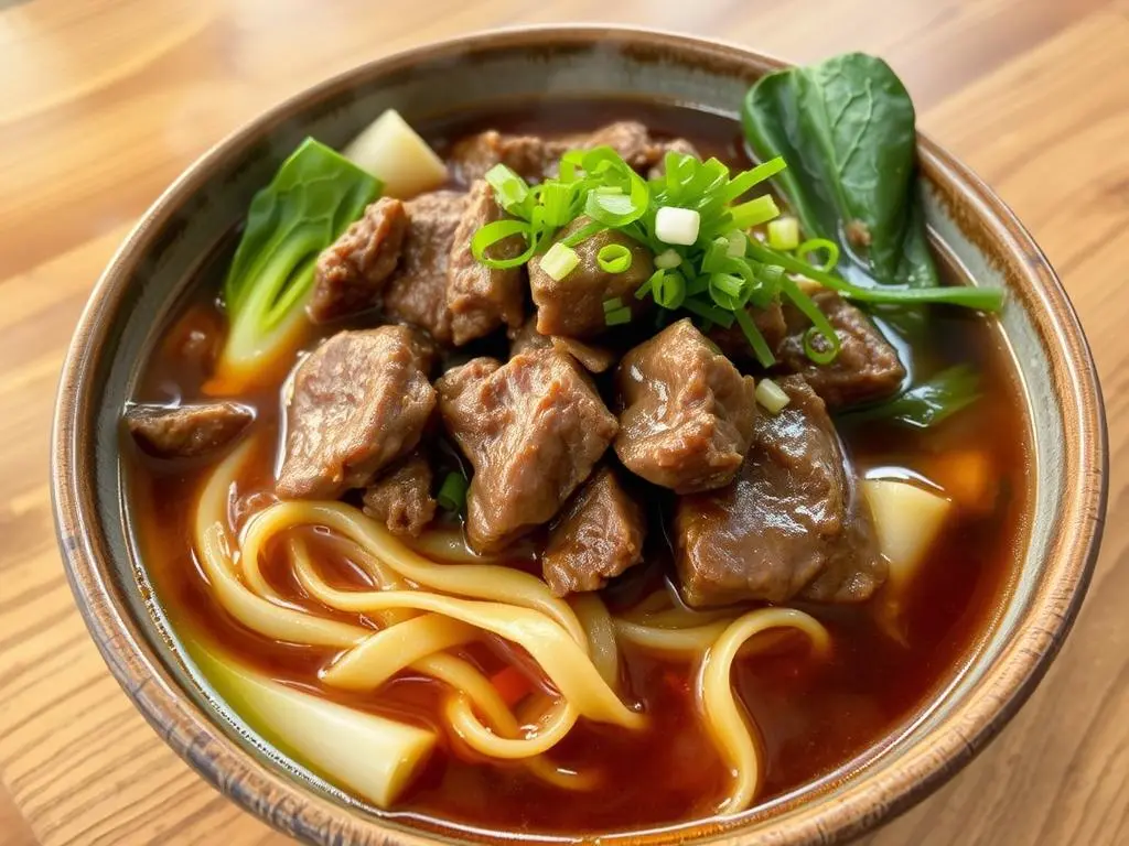 braised beef noodle soup