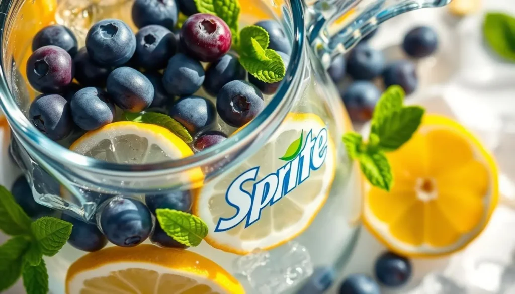 Sprite Blueberry Lemonade