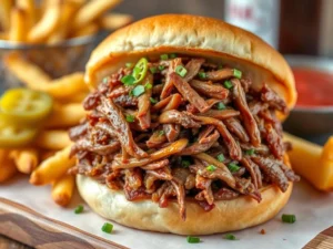 Delicious Shredded Beef Sandwiches Made Easy